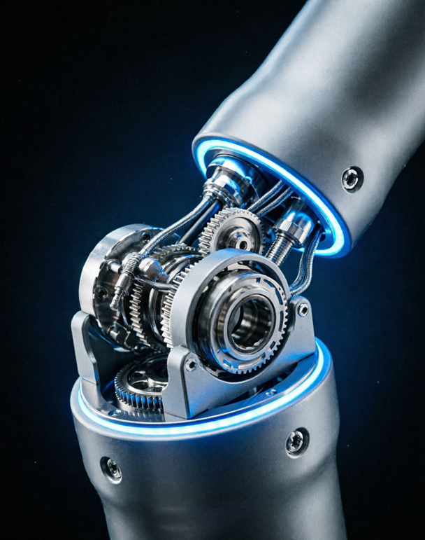Collaborative Robot Joint Connectors: Aluminum Alloy CNC Machining + Hard Anodizing, Passing 2000-Hour Durability Test