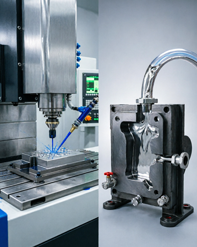 CNC Machining vs. Vacuum Casting: How to Choose? A Guide to Process Decisions for Prototyping and Small-Batch Production
